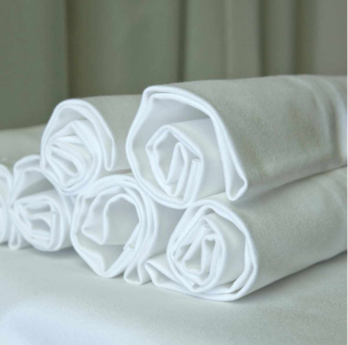 image shows: Corporate & Branded Table Linen