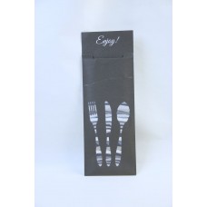 Cutlery Pouch Printed with Knife & Fork Design